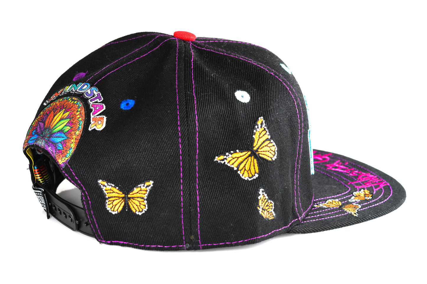 Windstar x Genious - Embroidered Snap Back Hat