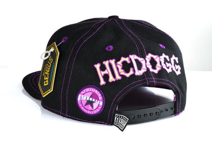 Hicdogg x Genious - Embroidered Snap Back Hat