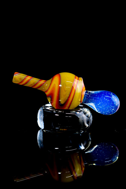 Dig Glassworks - Bubble Cap - Roswell Fire Wig Wag x Ghost