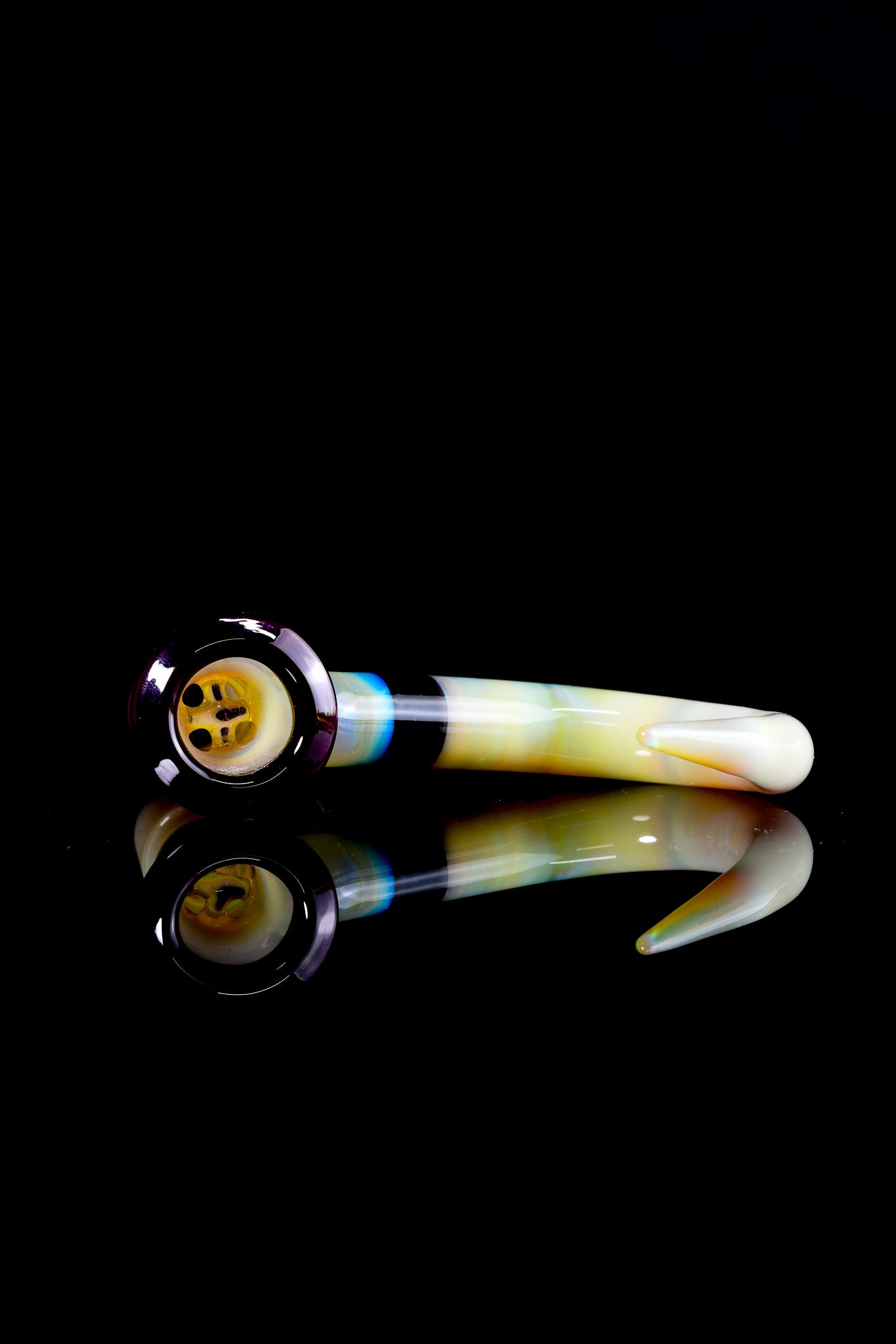 Thill Glassworks - Two Tone 18mm 4 Hole Full Work Slide - 2