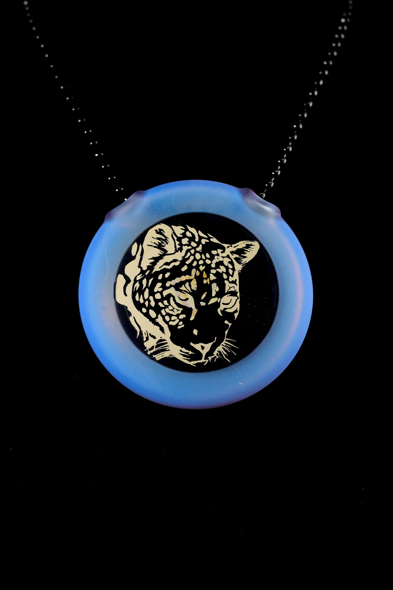 Thill Glassworks - Carved Pendant - 1