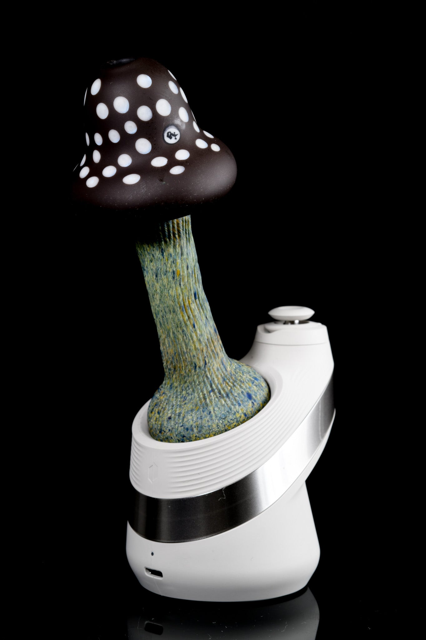 Witch Dr Studio - Carved & Blasted Mushroom Dry Puffco Peak Top