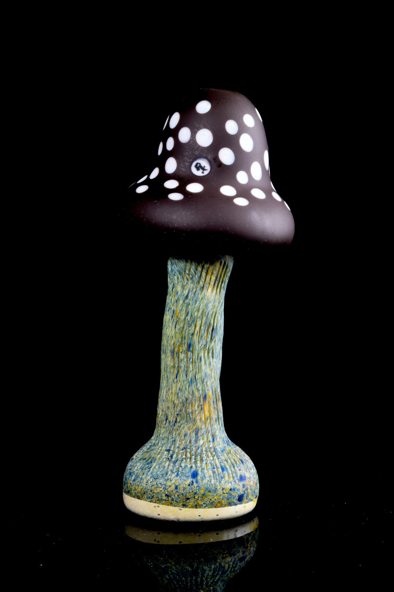 Witch Dr Studio - Carved & Blasted Mushroom Dry Puffco Peak Top