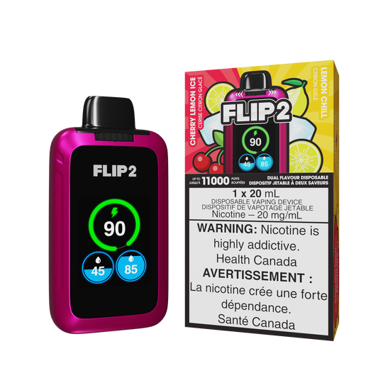 Flip 2 - Cherry Lemon Ice and Lemon Chill / 20 mg / 20 mL