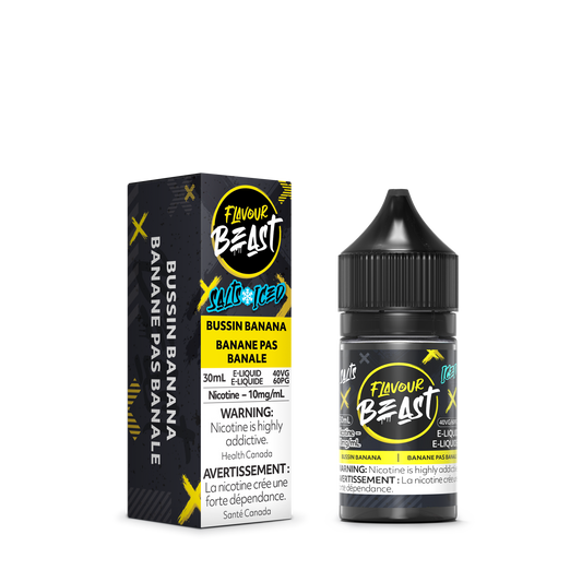 Flavour Beast E-Liquid - Bussin Banana Iced