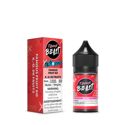 Flavour Beast E-Liquid - Famous Fruit KO Iced