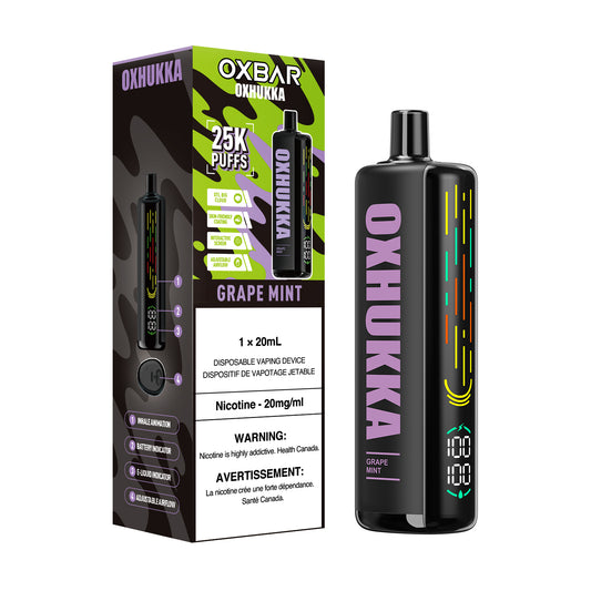 OXBAR Oxhukka - Grape Mint