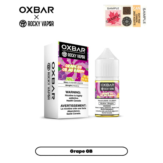 OXBAR Salts - Grape GB / 20 mg / 30 mL