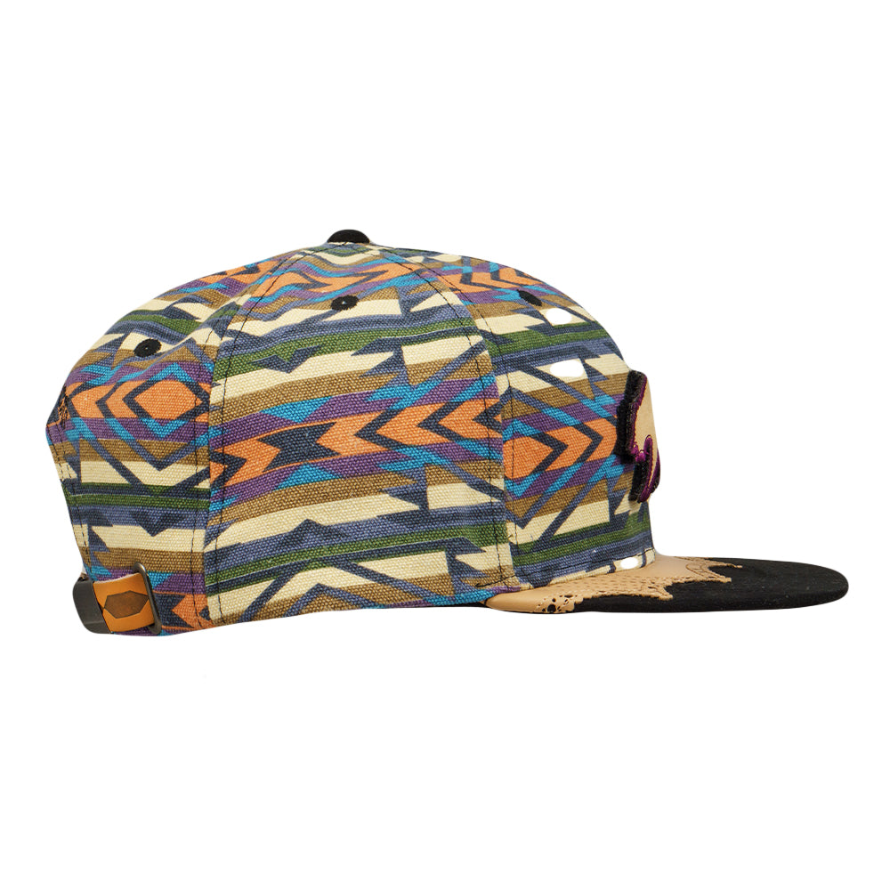 Grassroots - Removable Bear Saguaro Wingtip Strapback Hat