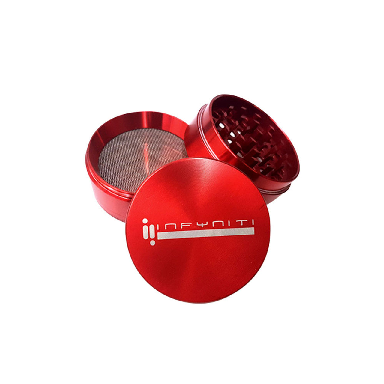 Infyniti - 2.2" 4-Piece Aluminum Grinder