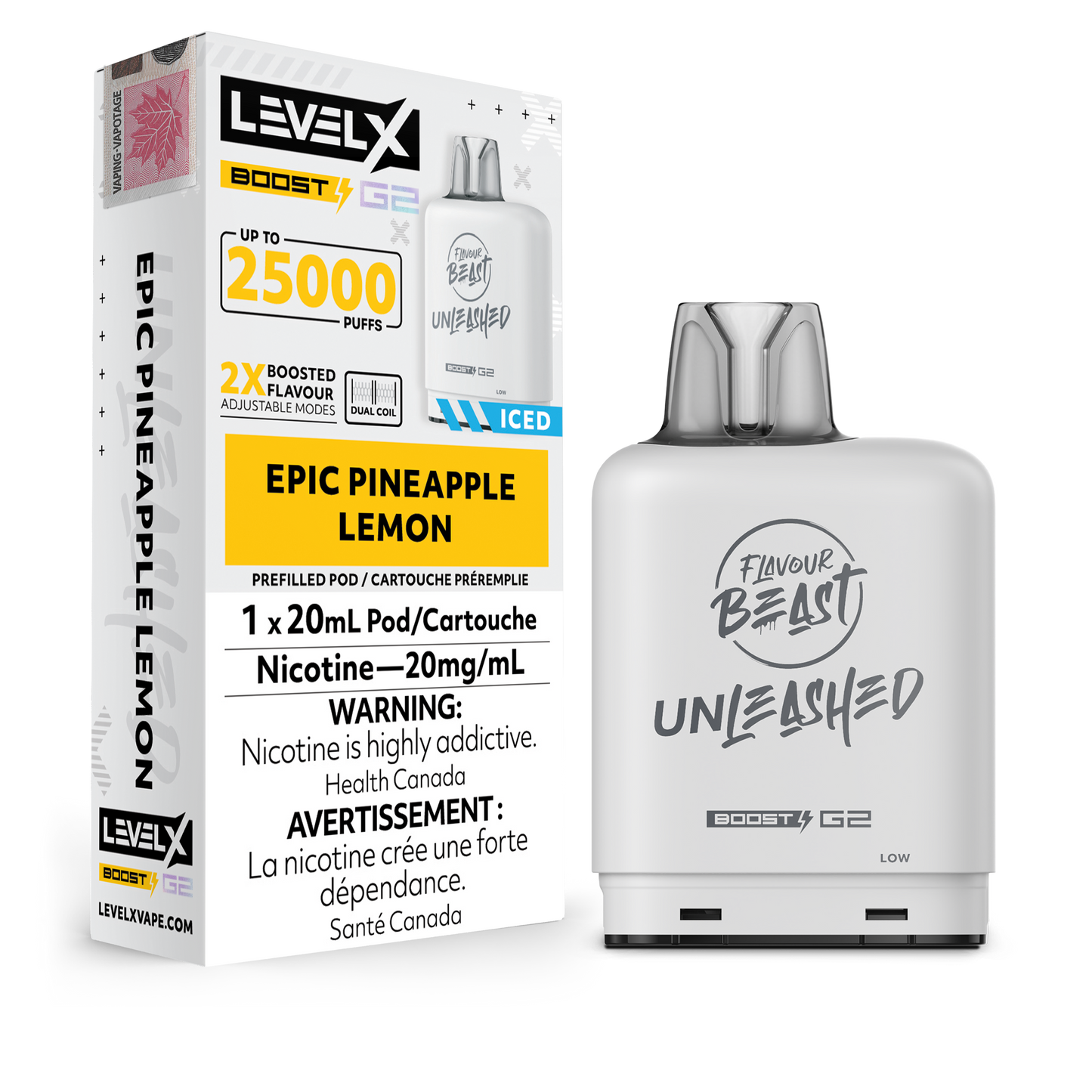 Level X Boost Unleashed - Epic Pineapple Lemon