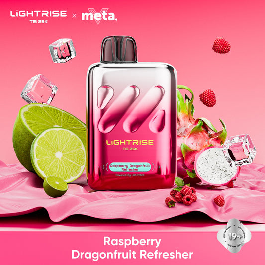 Lightrise TB 25K - Raspberry Dragonfruit Refresher