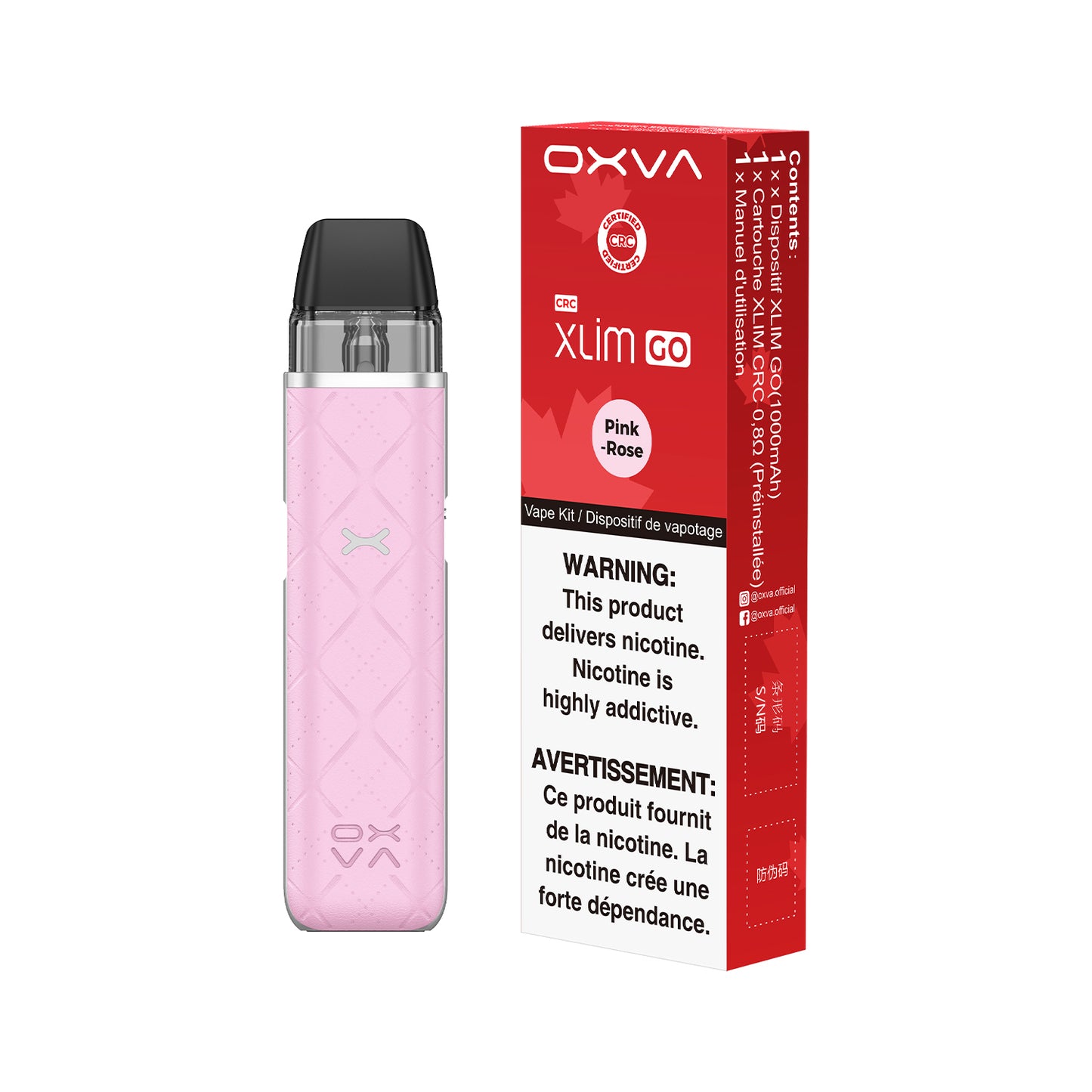 OXVA - XLIM Go Pod Kit [CRC]