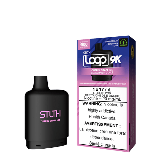 STLTH Loop 9K - Cherry Grape Ice / 20 mg / 17 mL