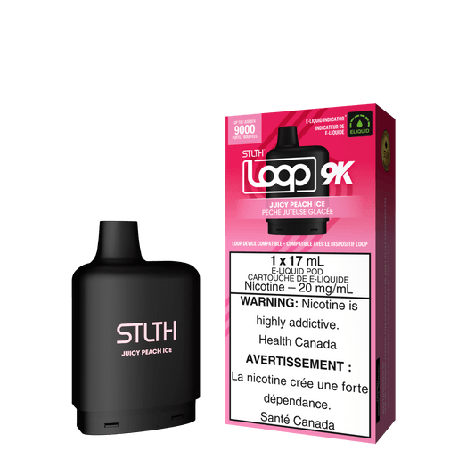 STLTH Loop 9K - Juicy Peach Ice / 20 mg / 17 mL