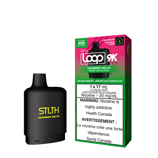 STLTH Loop 9K - Strawberry Lime Ice / 20 mg / 17 mL