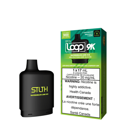 STLTH Loop 9K - Watermelon Lime Ice / 20 mg / 17 mL