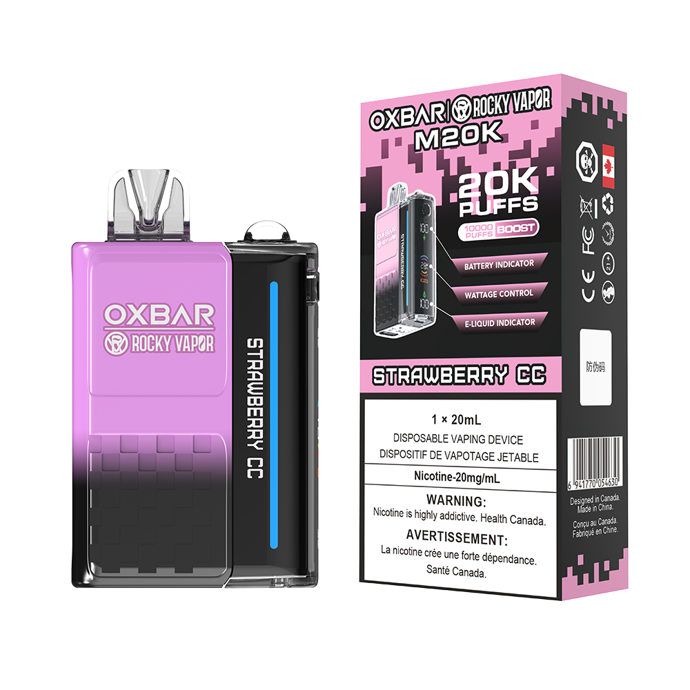 OXBAR M20K - Strawberry CC / 20 mg / 20 mL