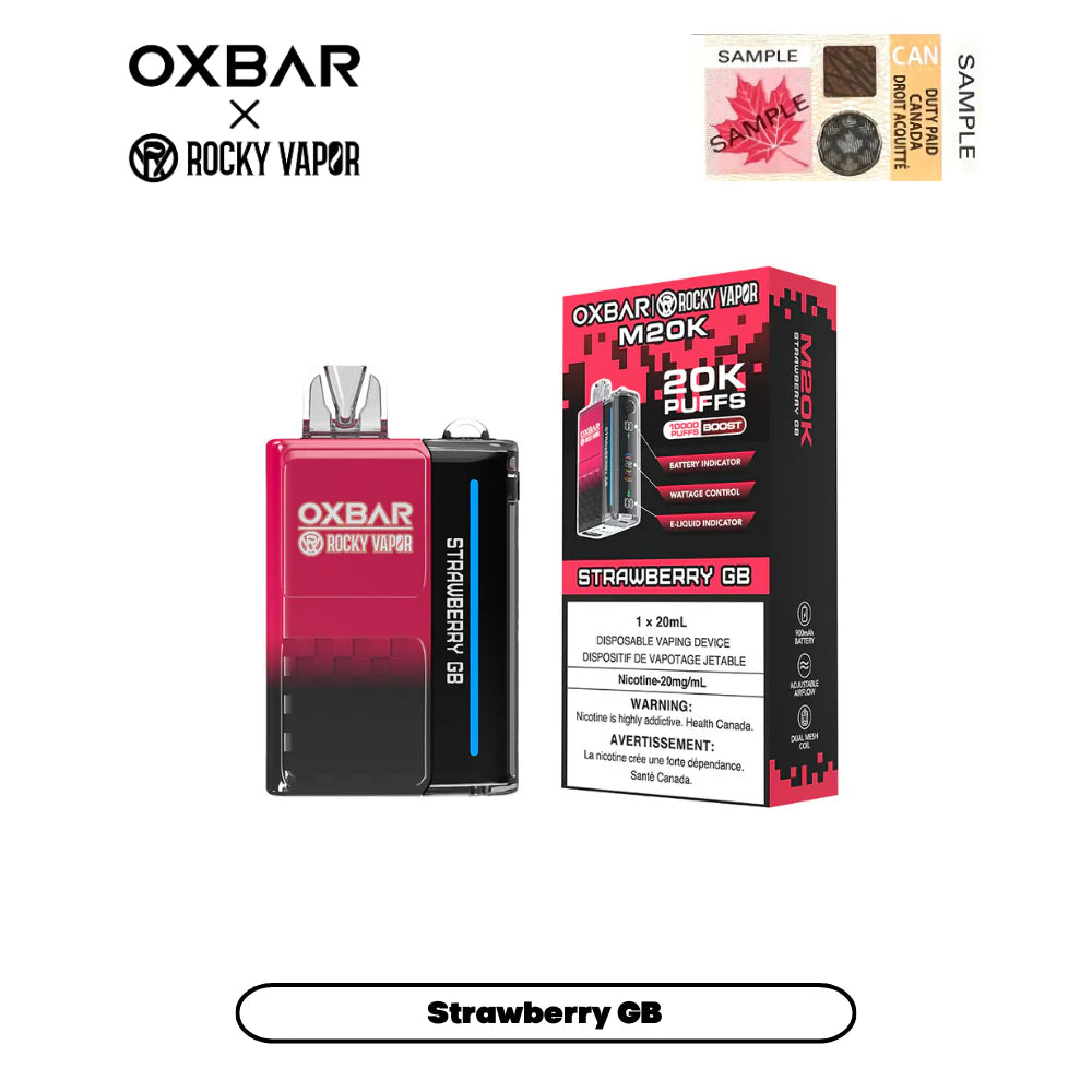 OXBAR M20K - Strawberry GB