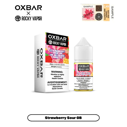 OXBAR Salts - Strawberry Sour GB / 20 mg / 30 mL