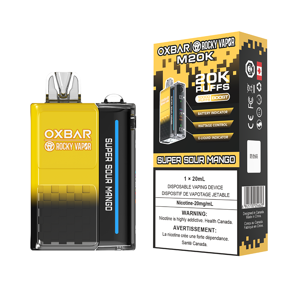 OXBAR M20K - Super Sour Mango / 20 mg / 20 mL