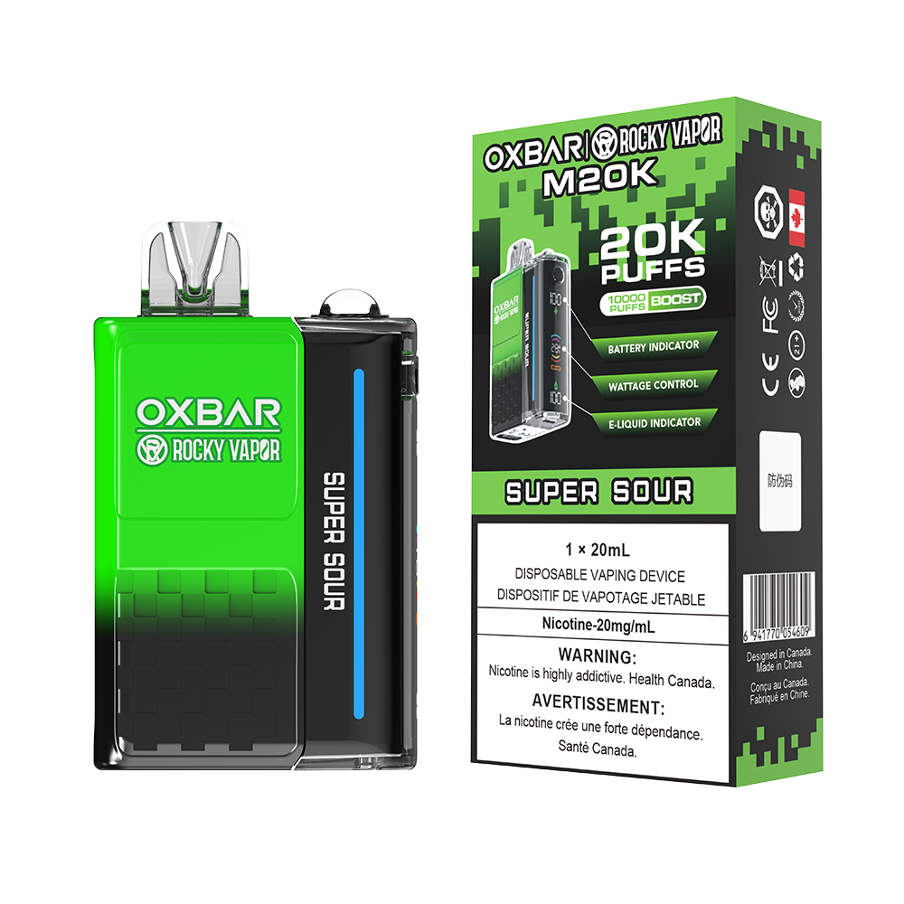 OXBAR M20K - Super Sour / 20 mg / 20 mL