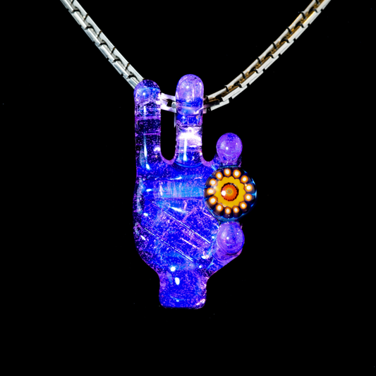 Steve H Glass x Goober Gabe - Hand W/ Millie Pendant - 2