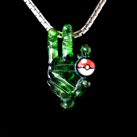 Steve H Glass x Goober Gabe - Hand W/ Millie Pendant - 4