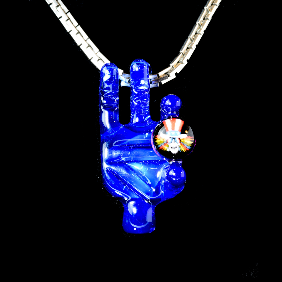 Steve H Glass x Goober Gabe - Hand W/ Millie Pendant - 6