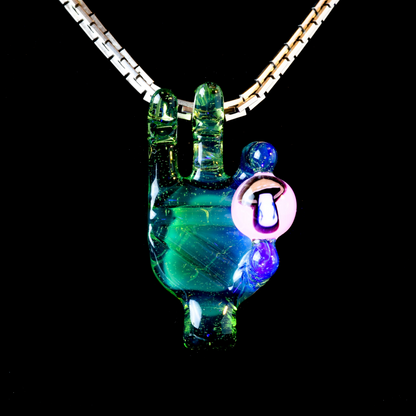 Steve H Glass x Goober Gabe - Hand W/ Millie Pendant - 8