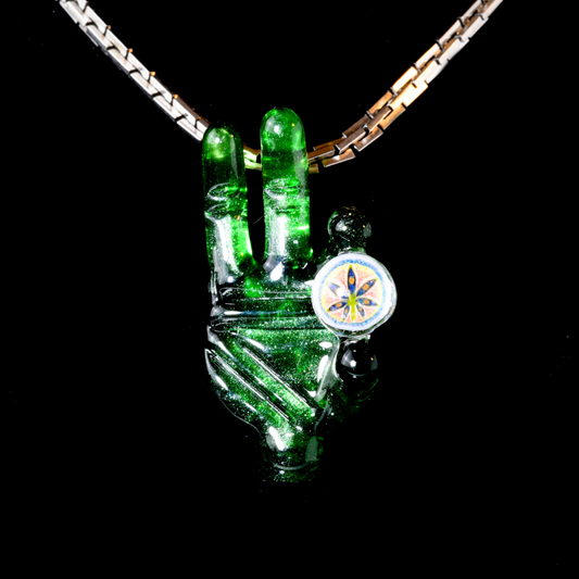 Steve H Glass x Goober Gabe - Hand W/ Millie Pendant - 10