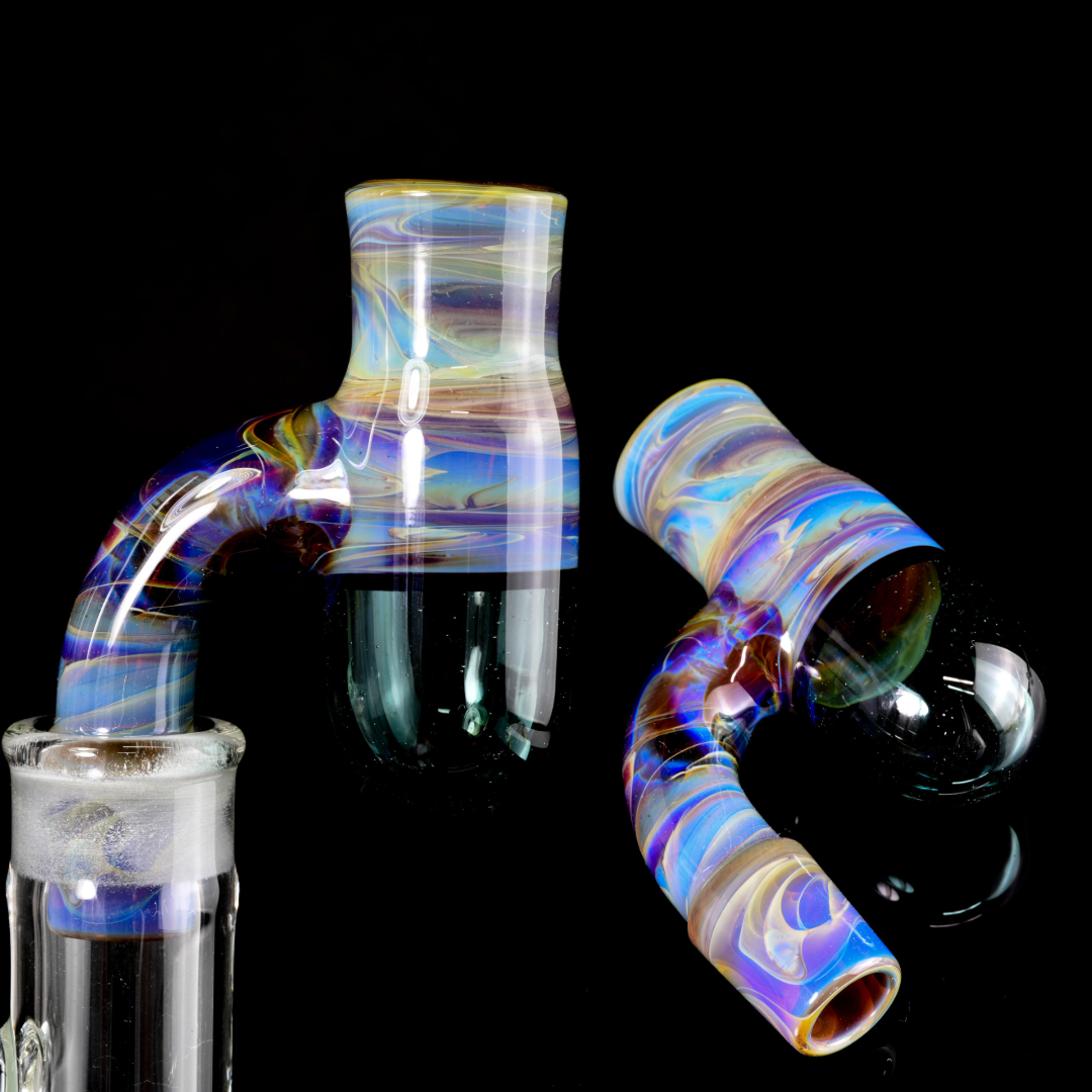 Thill Glassworks - 18mm 90° Fully Worked Dry Ash Catcher - 1