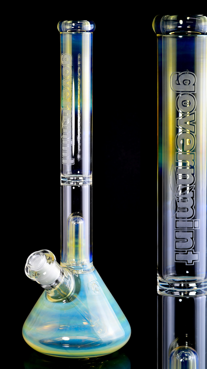 Governmint Glass - 9mm Mini Beaker W/ Dome Perc - 4