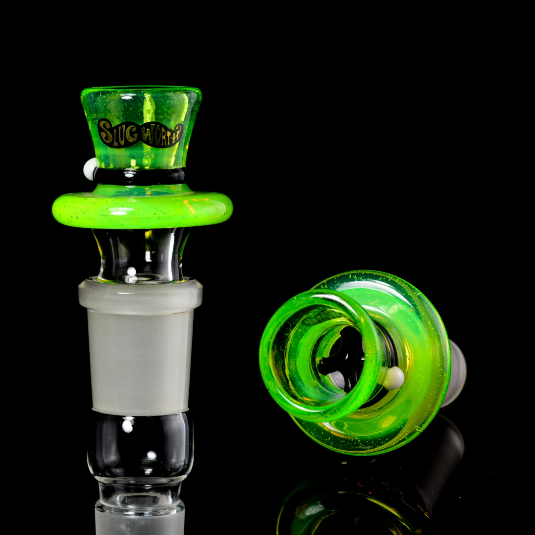 Slugworth Glass - 18mm 4 Hole Tophat Bowl - 6