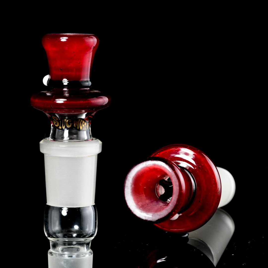 Slugworth Glass - 18mm 4 Hole Tophat Bowl - 7