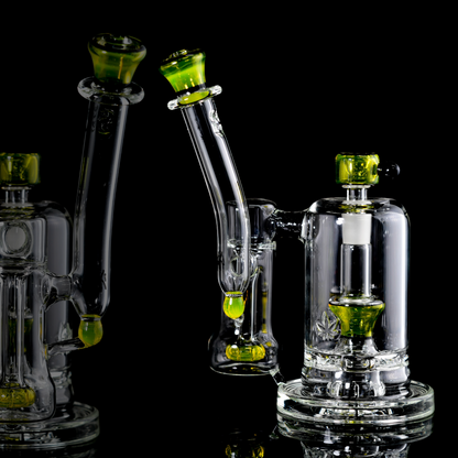 Sluworth Glass - 14mm Double Bubbler - 2