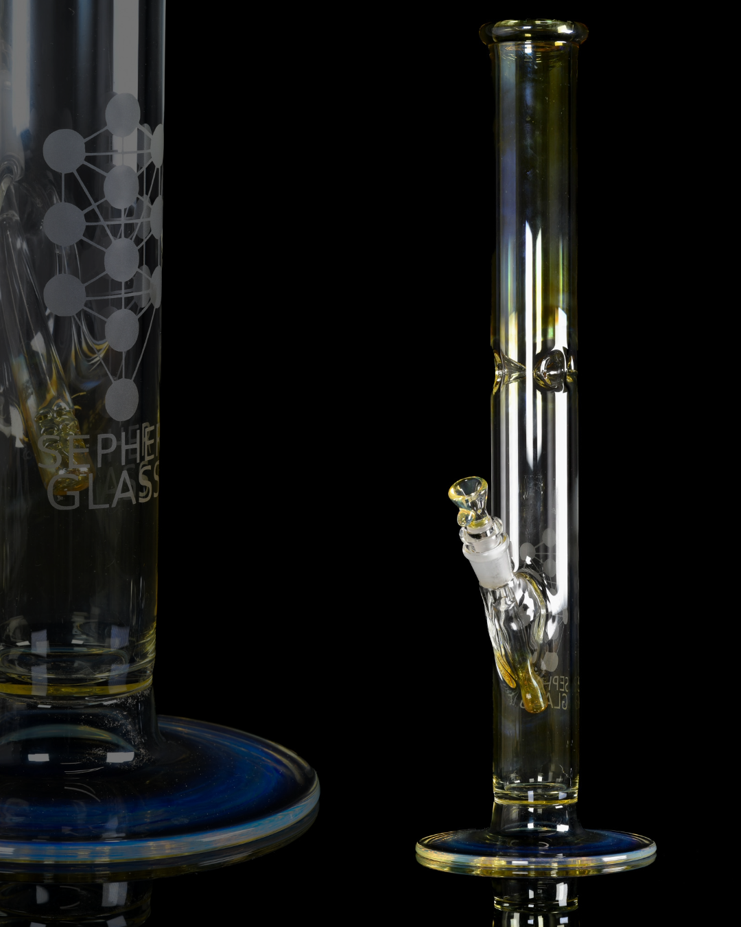 Sepher Glass - 50x5 Fumed Straight Tube Set