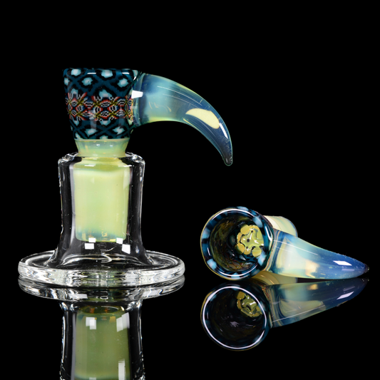 Jeff Heath - 18mm Partial Murrine Slide - 3