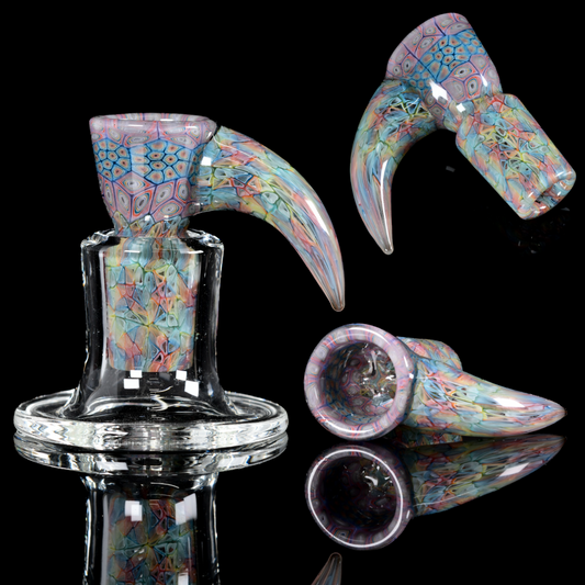 Jeff Heath - 18mm Full Murrine Slide - 1