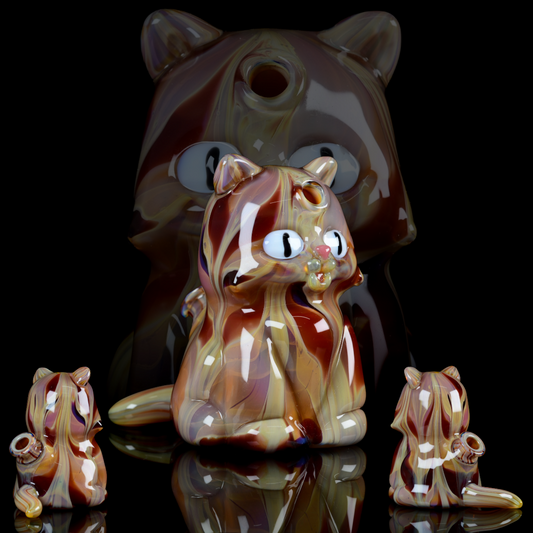 Steve H Glass - X Friday Glass - Tabby Cat Rig