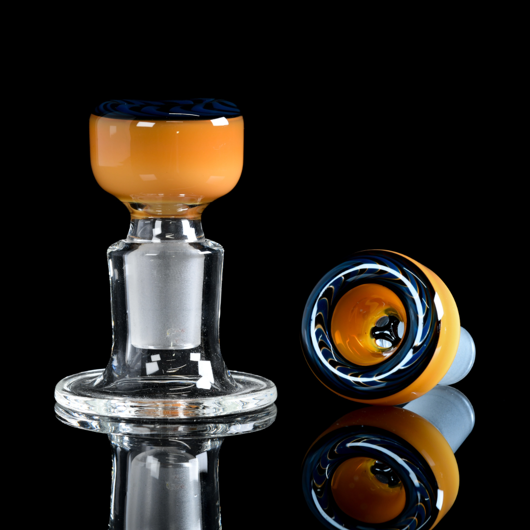 Jworthit Glass - 18mm 3 Hole Skateboard Wheel Bowl - 1