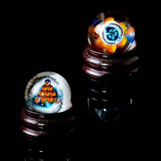 Steve H Glass - Double Millie Marble - 5