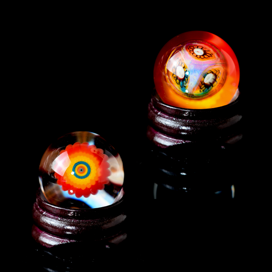 Steve H Glass - Double Millie Marble - 2