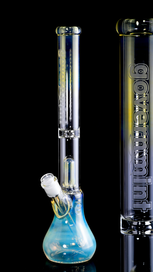 Governmint Glass - Fumed Mini Beaker W/ Dome Perc