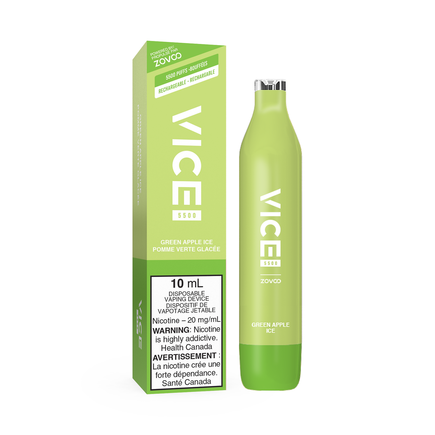 Vice 5500 - Green Apple Ice