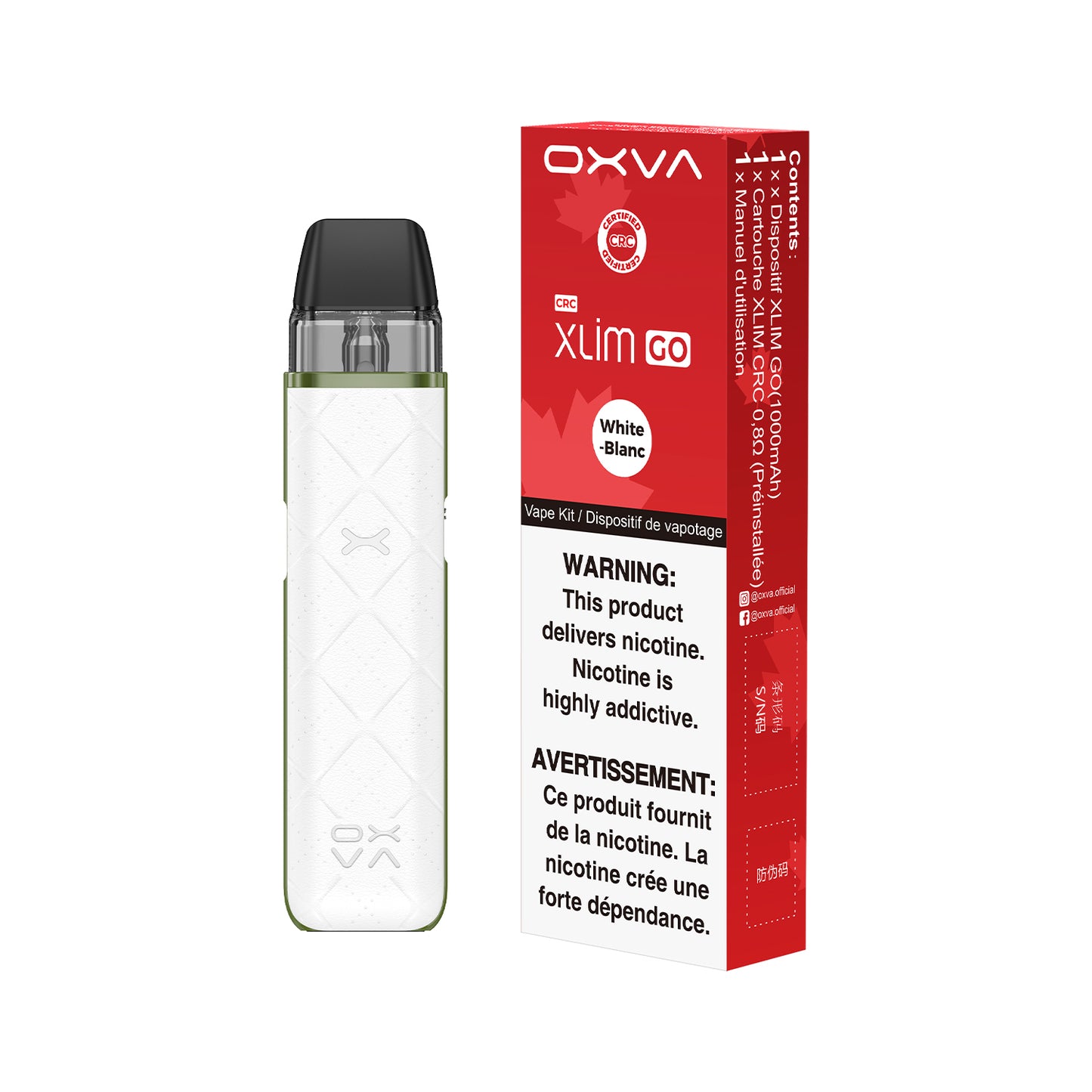 OXVA - XLIM Go Pod Kit [CRC]