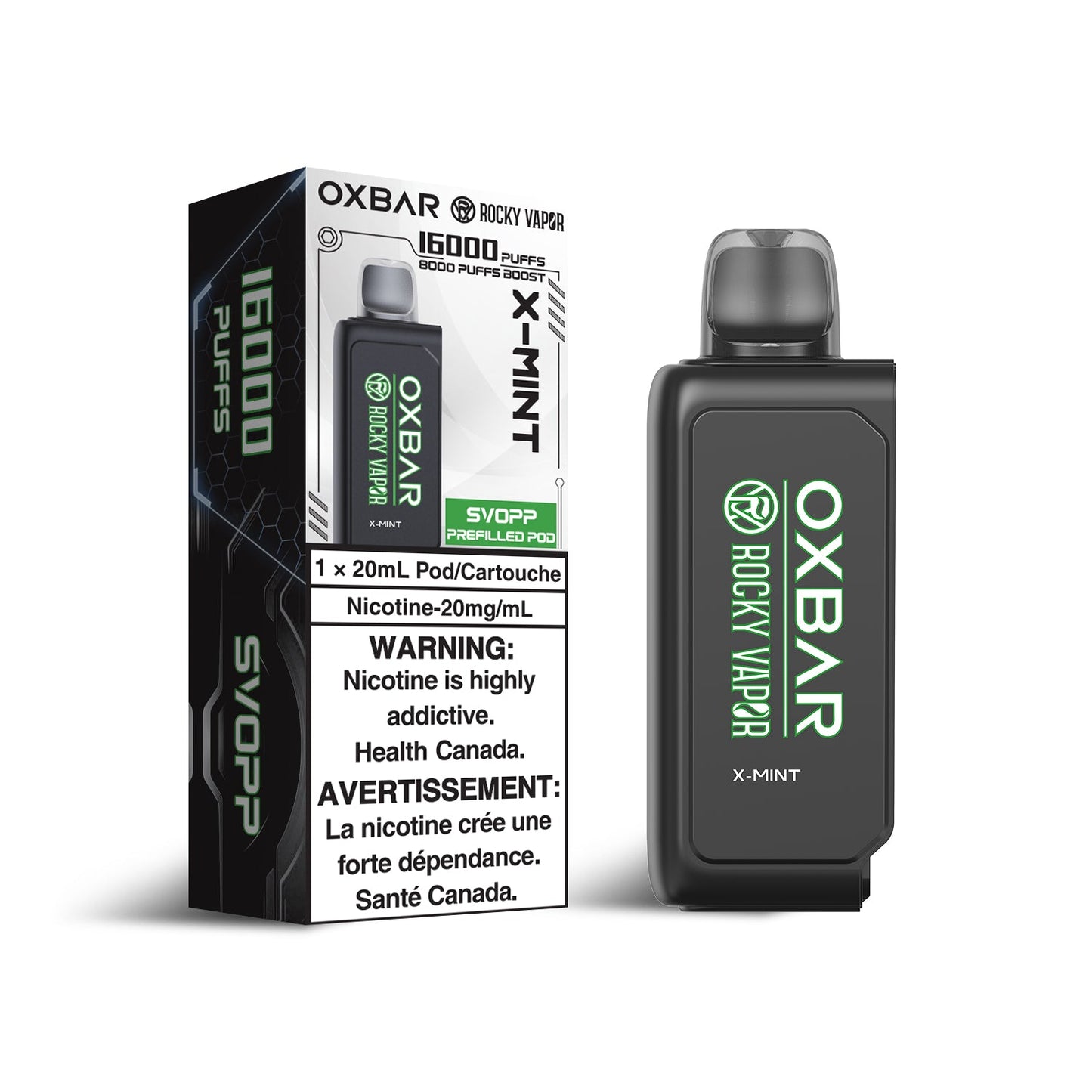 Oxbar SVOPP - X Mint / 20 mg / 20 mL