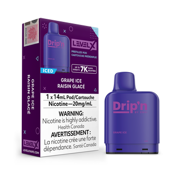 Level X Drip'n - Grape Ice / 20 mg / 14 mL