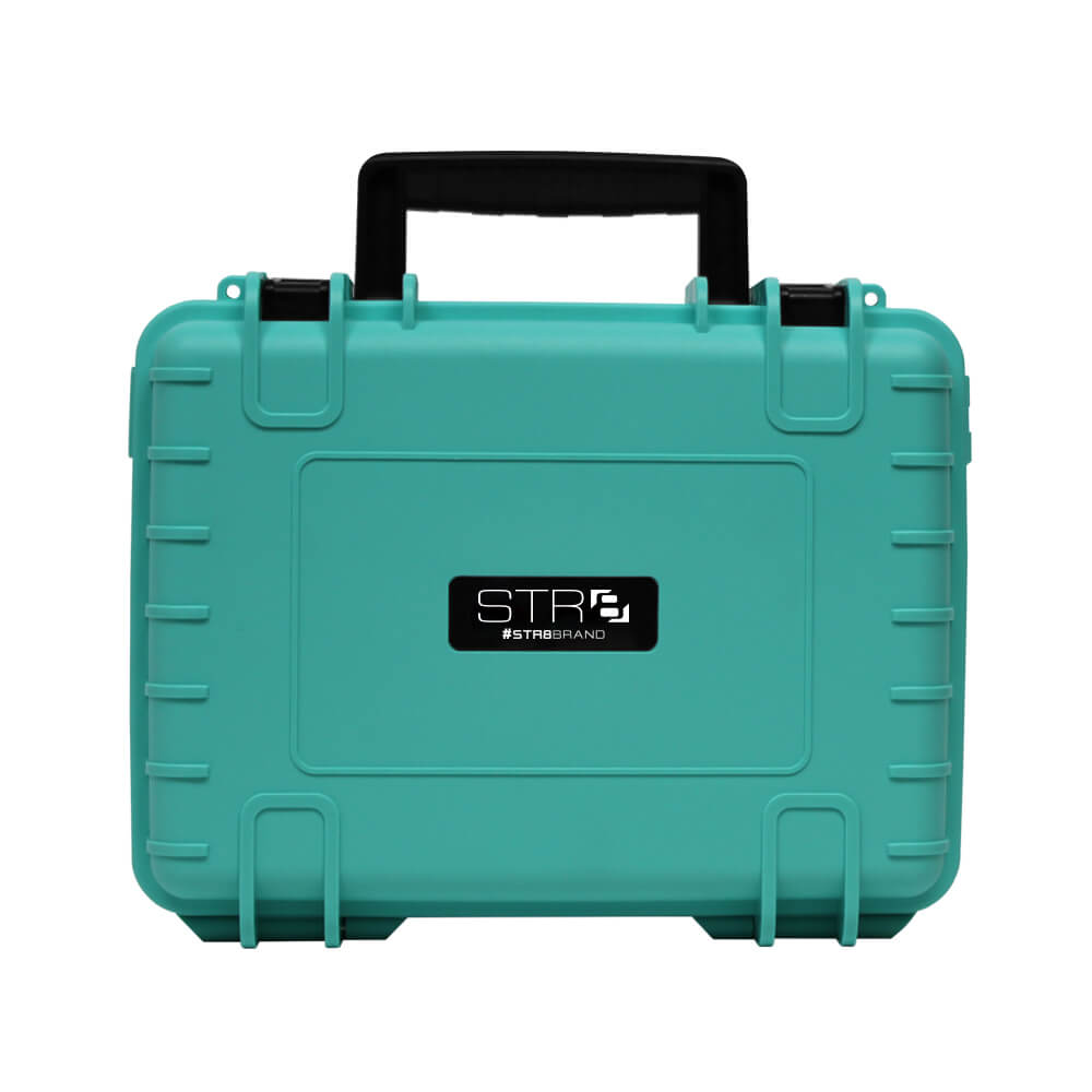 STR8 Case 10" W 2 Layer Foam Interior Teal