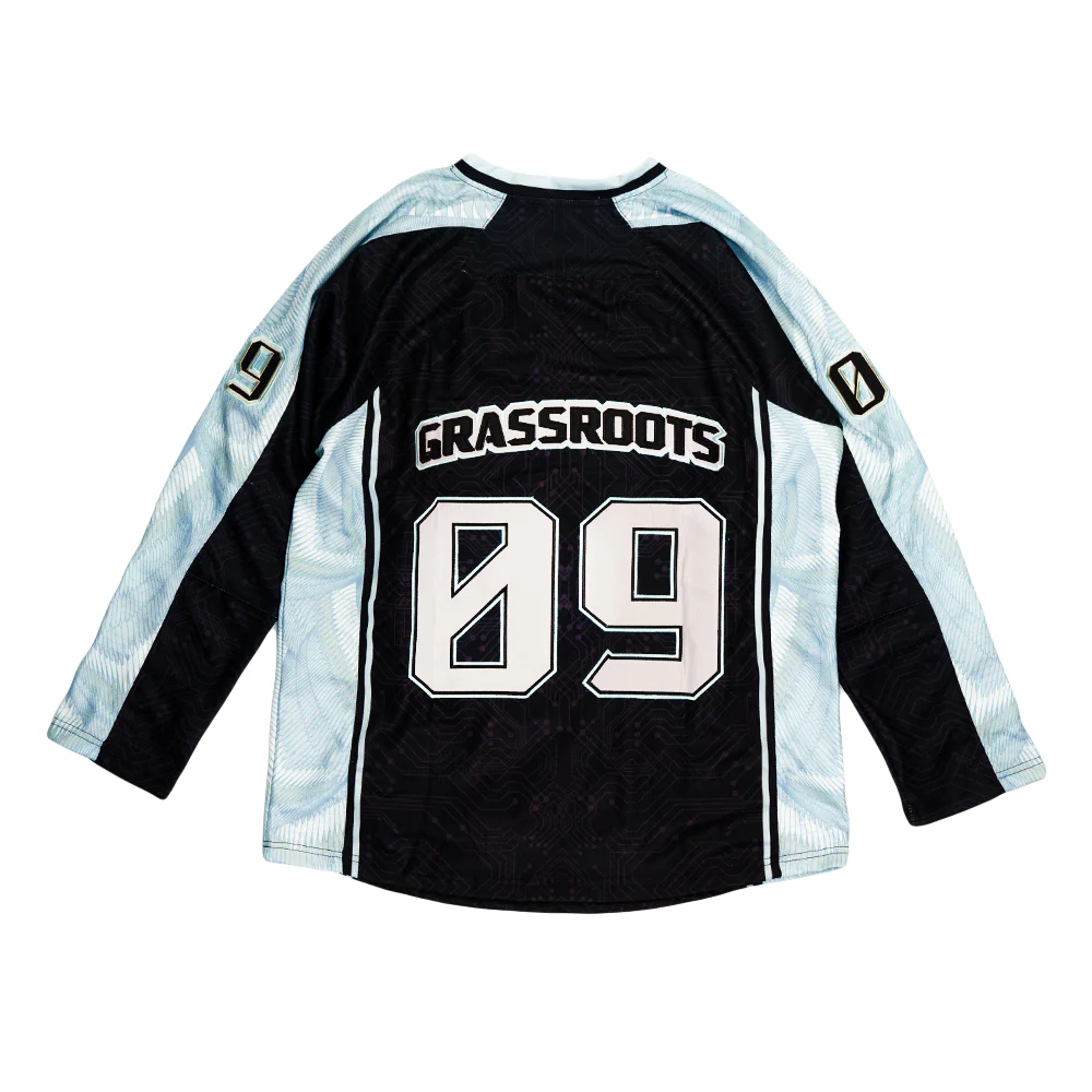 Grassroots - Digital Migration Green Hockey Jersey